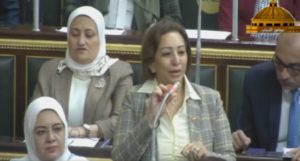 Член парламента и вице-президент Египетской социал-демократической партии Maha Abdel Nasser.