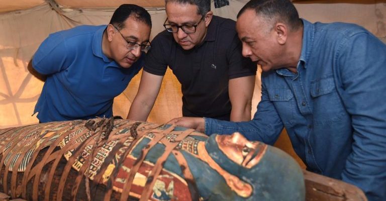 Египетские археологические открытия, обнаруженные древности в 2022 г.